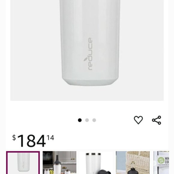 Wine Bottle Cooler NEW in box with tag. Giftable - Picture 2 of 12